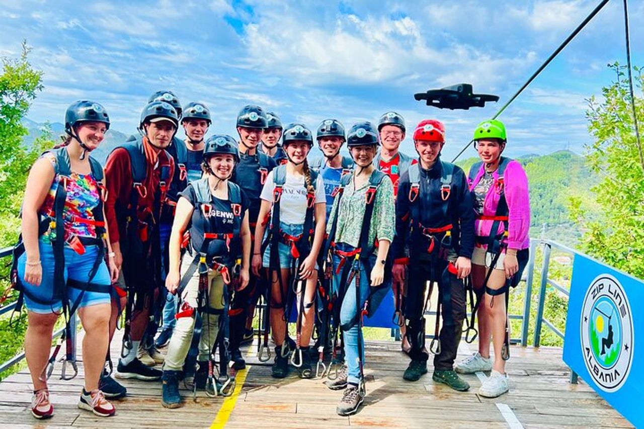 Tirana Zipline Adventure a Petrelë – La prima zipline dell’Albania — 5