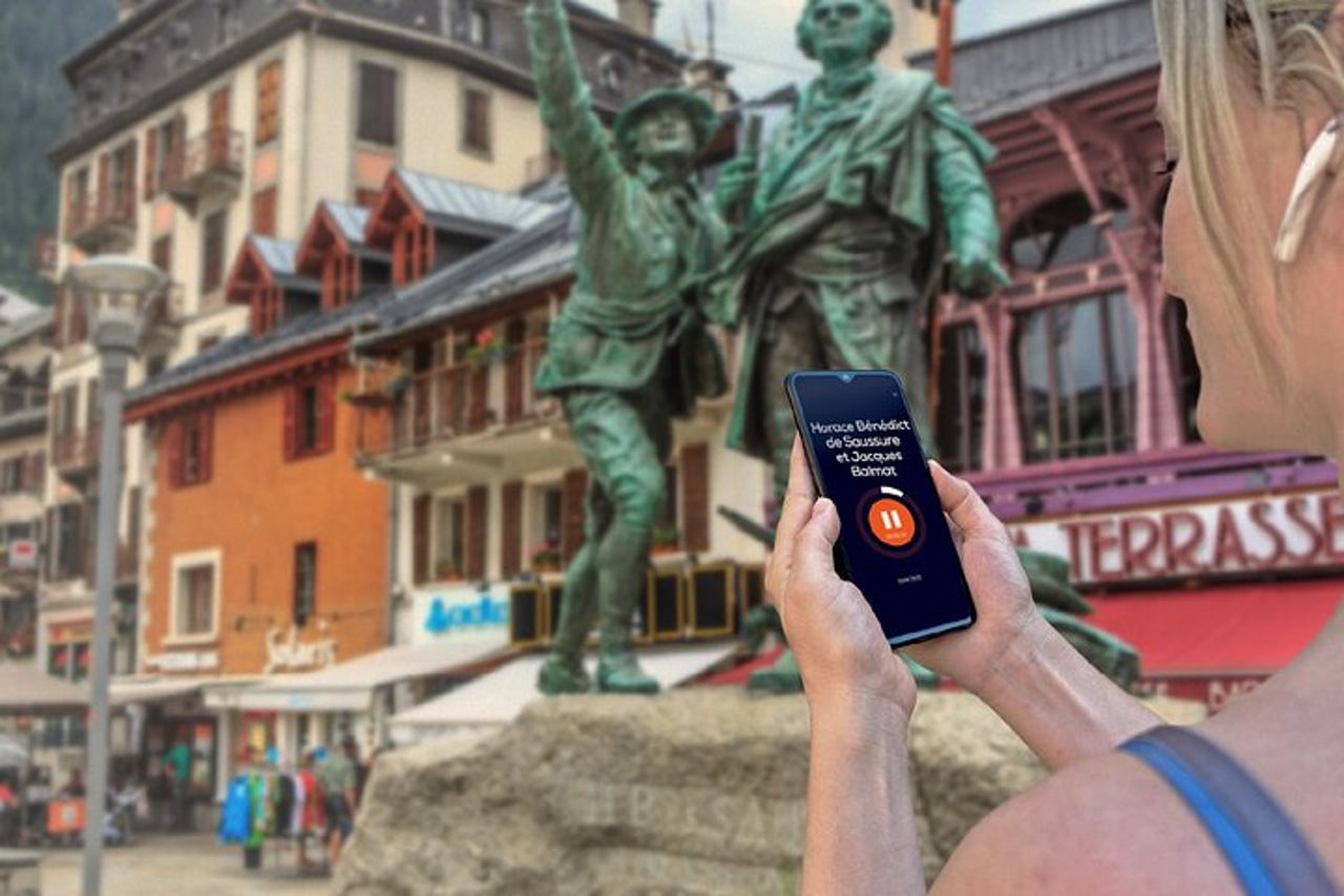 Chamonix: tour a piedi audioguidato di 1 ora e mezza con 22 commenti audio — 3