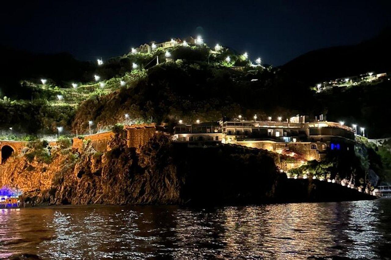 Tramonto in barca da Salerno a Capo D'Orso Amalfi Coast — 6