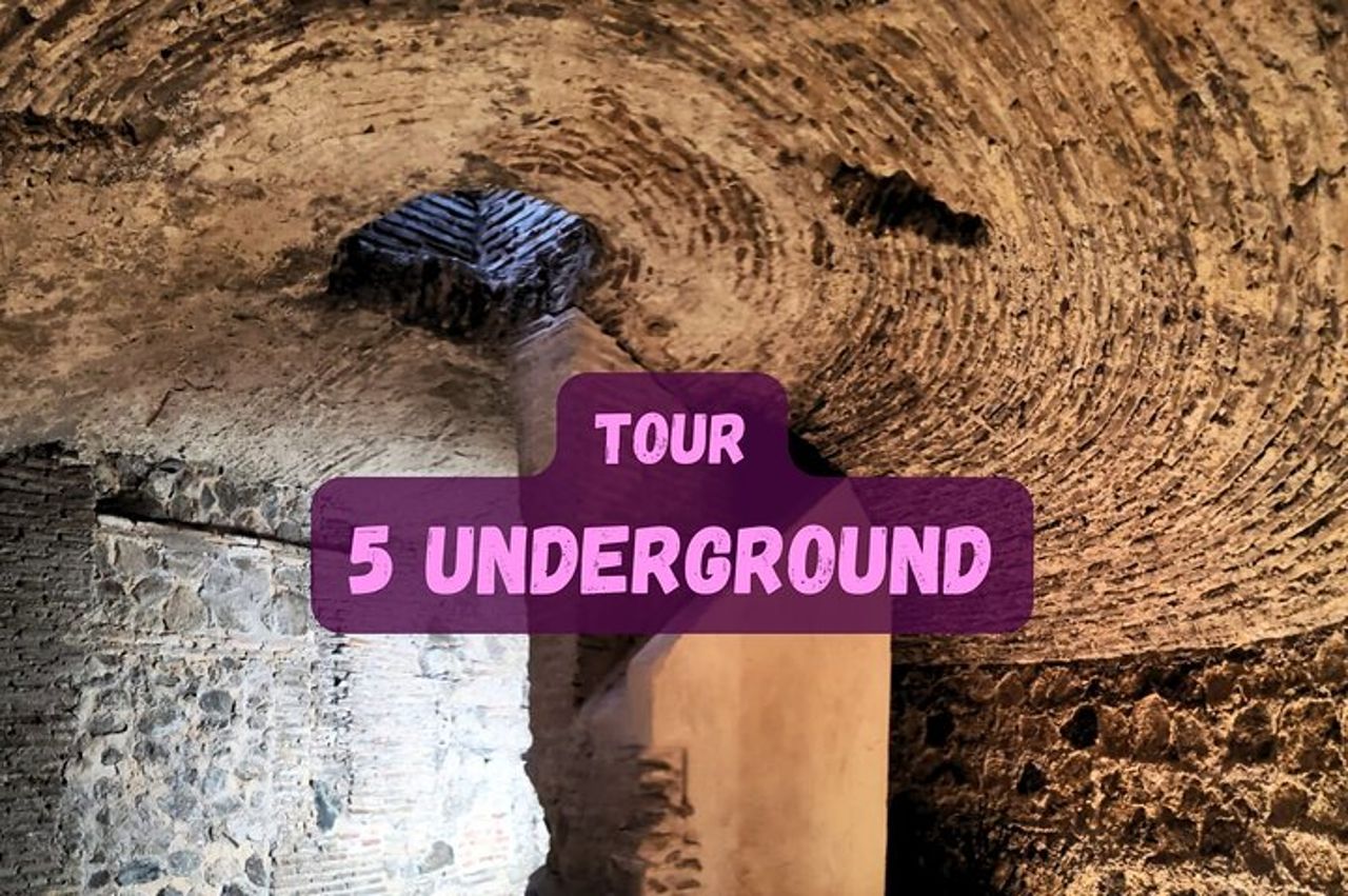 Toledo 5 Underground Tour: Scopri la storia nascosta ( Inglese)