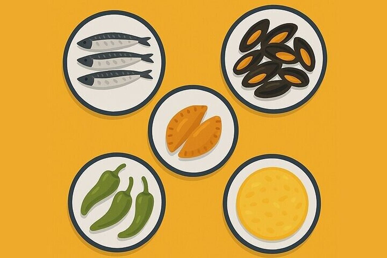 Tour di tapas autoguidato di La Coruña