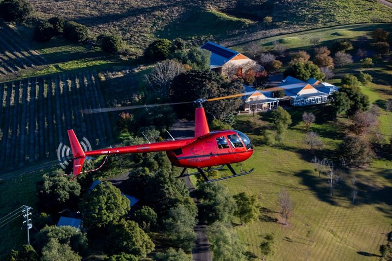 Hunter Valley Helicopter Tour : colazione frizzante — 4