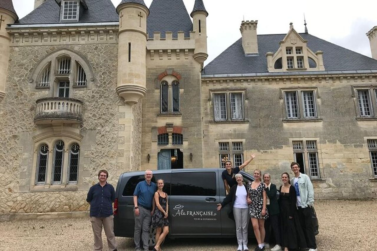 Medoc o Saint Emilion degustazione di vini e castello da Bordeaux — 3