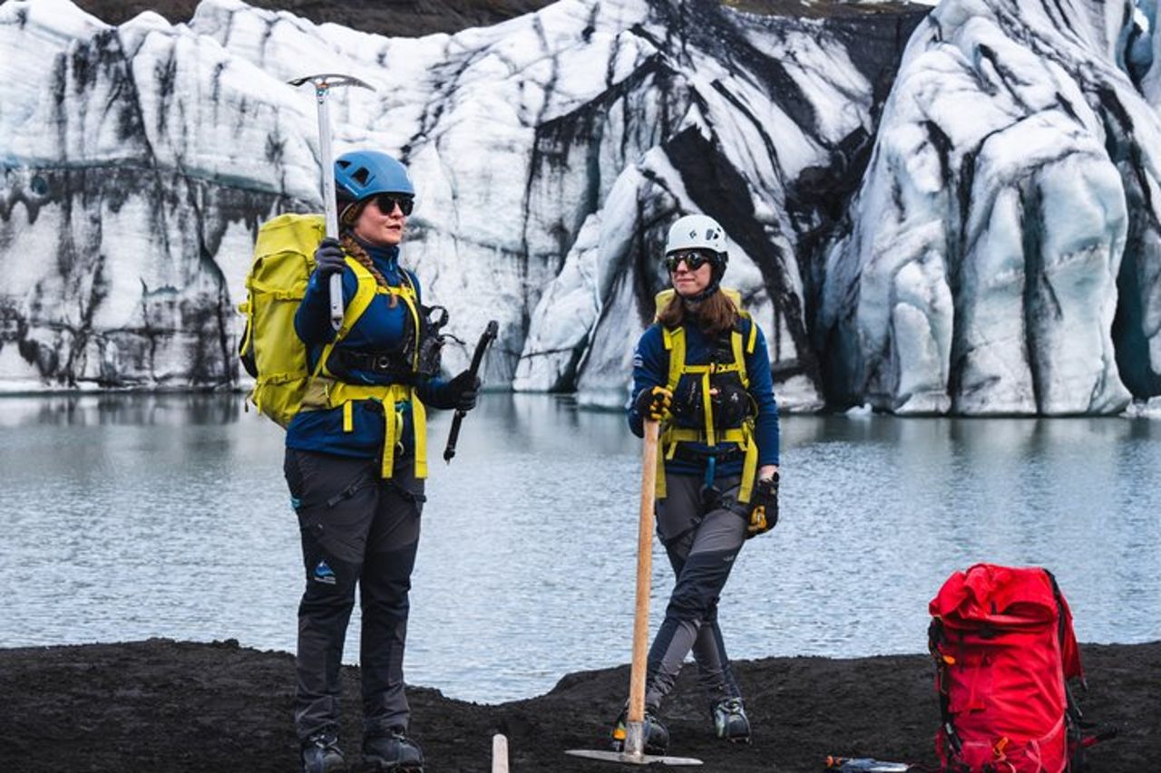 Escursione sul ghiacciaio Sólheimajökull - Avventura sul ghiaccio blu per piccoli gruppi — 5