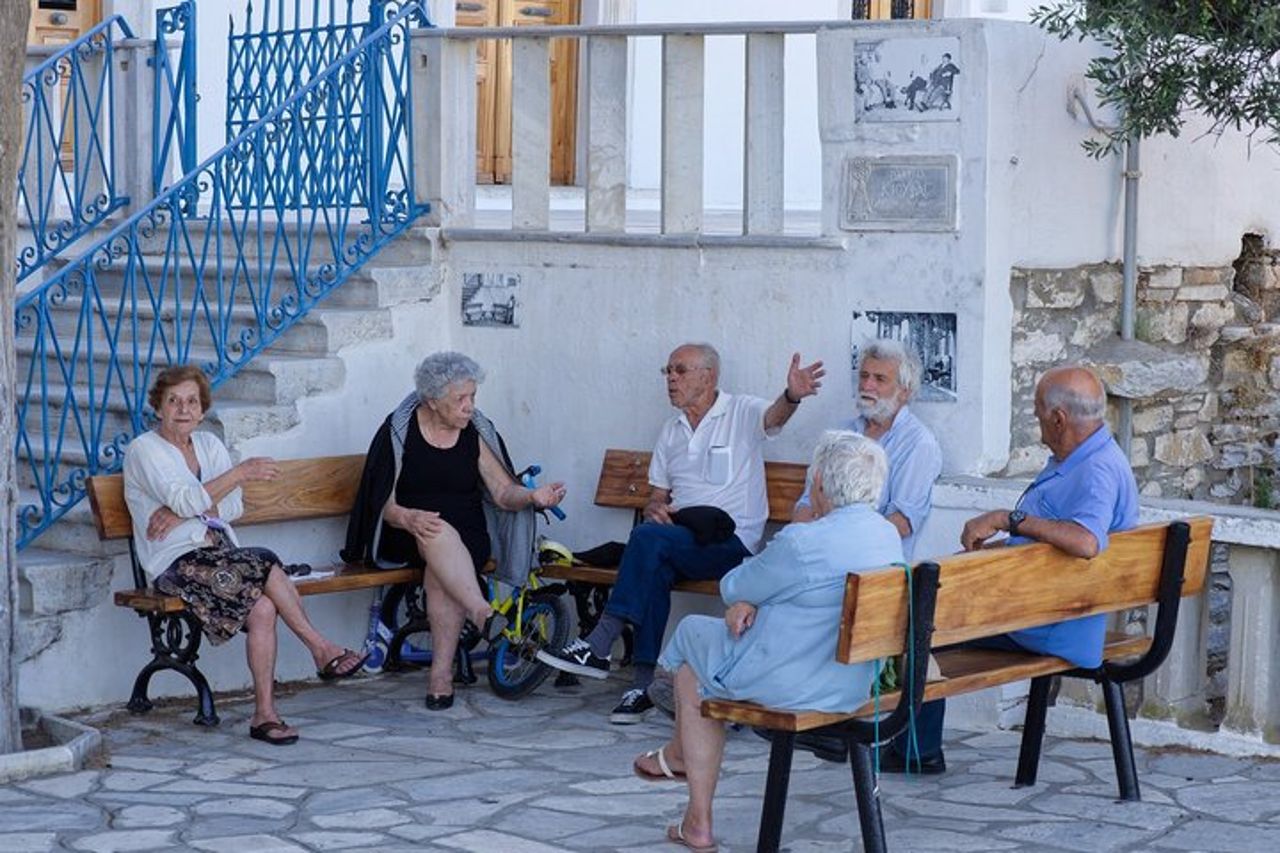 Tour culturale privato a piedi a Sifnos Kastro — 8