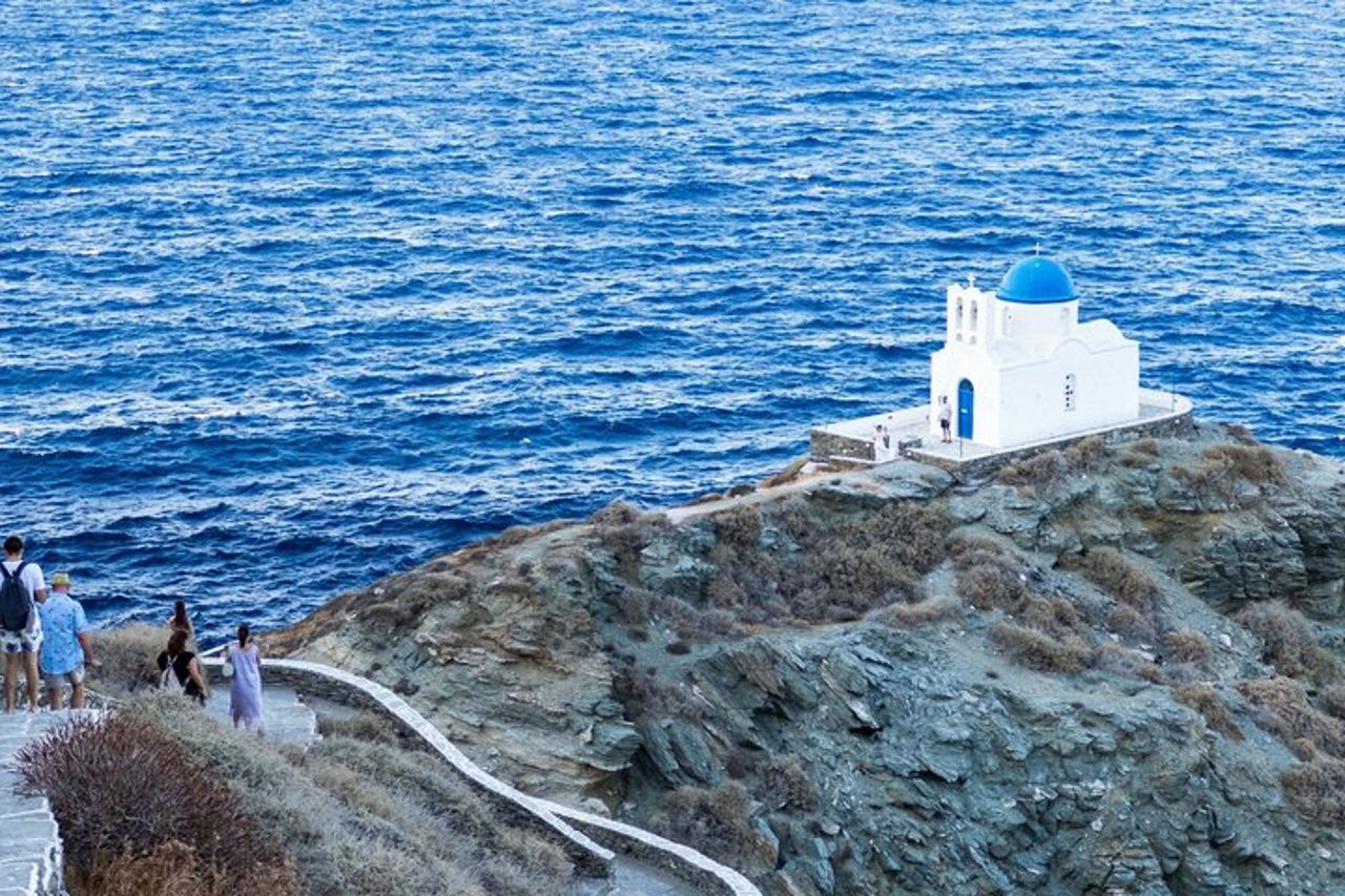 Tour culturale privato a piedi a Sifnos Kastro — 9