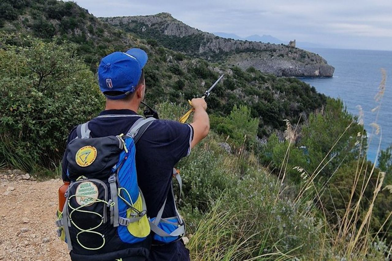 Sentiero escursionistico mediterraneo Nuota ed esplora la Costa del Cilento