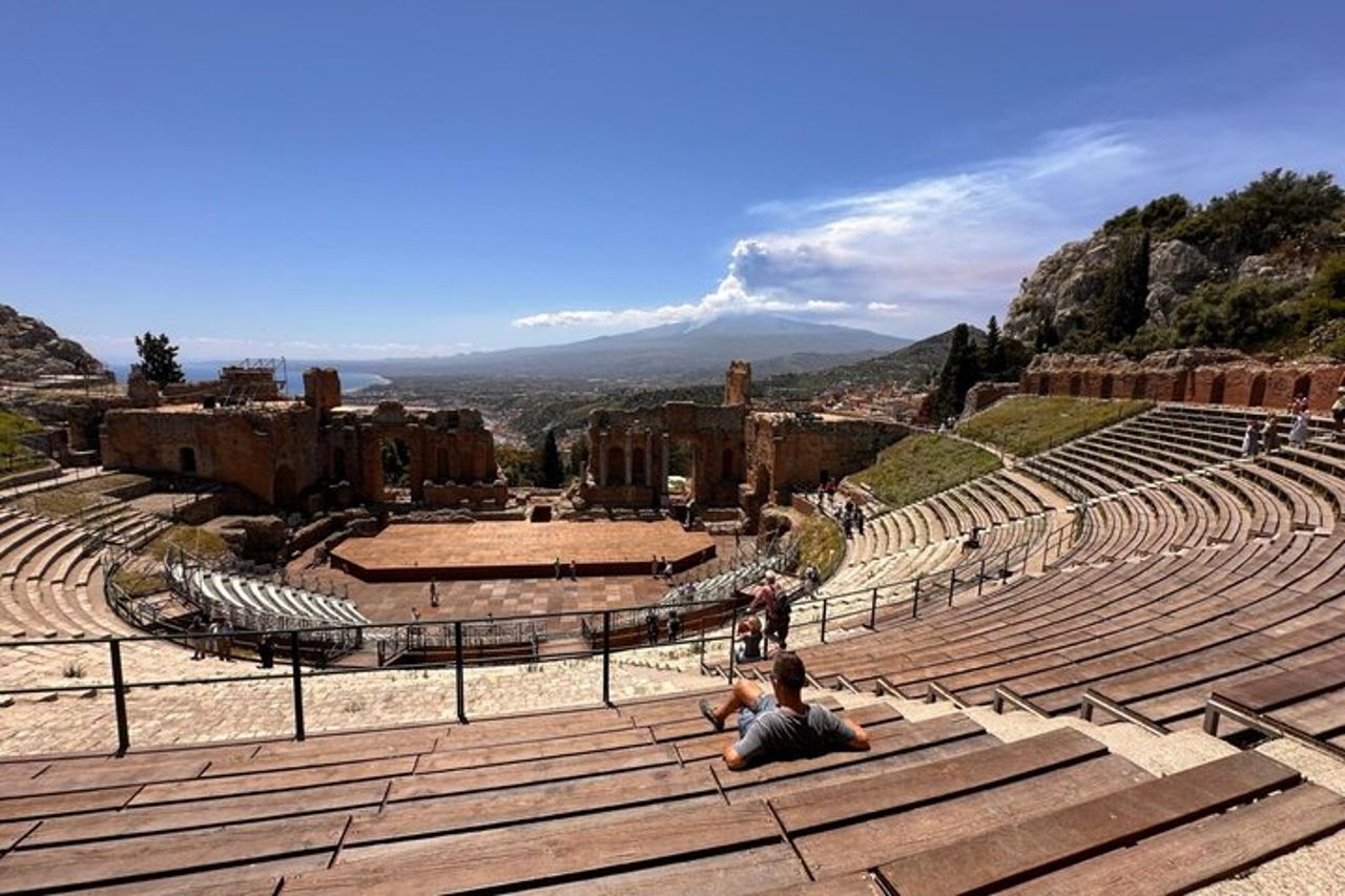 Taormina con teatro greco e Castelmola da Catania Tour — 4