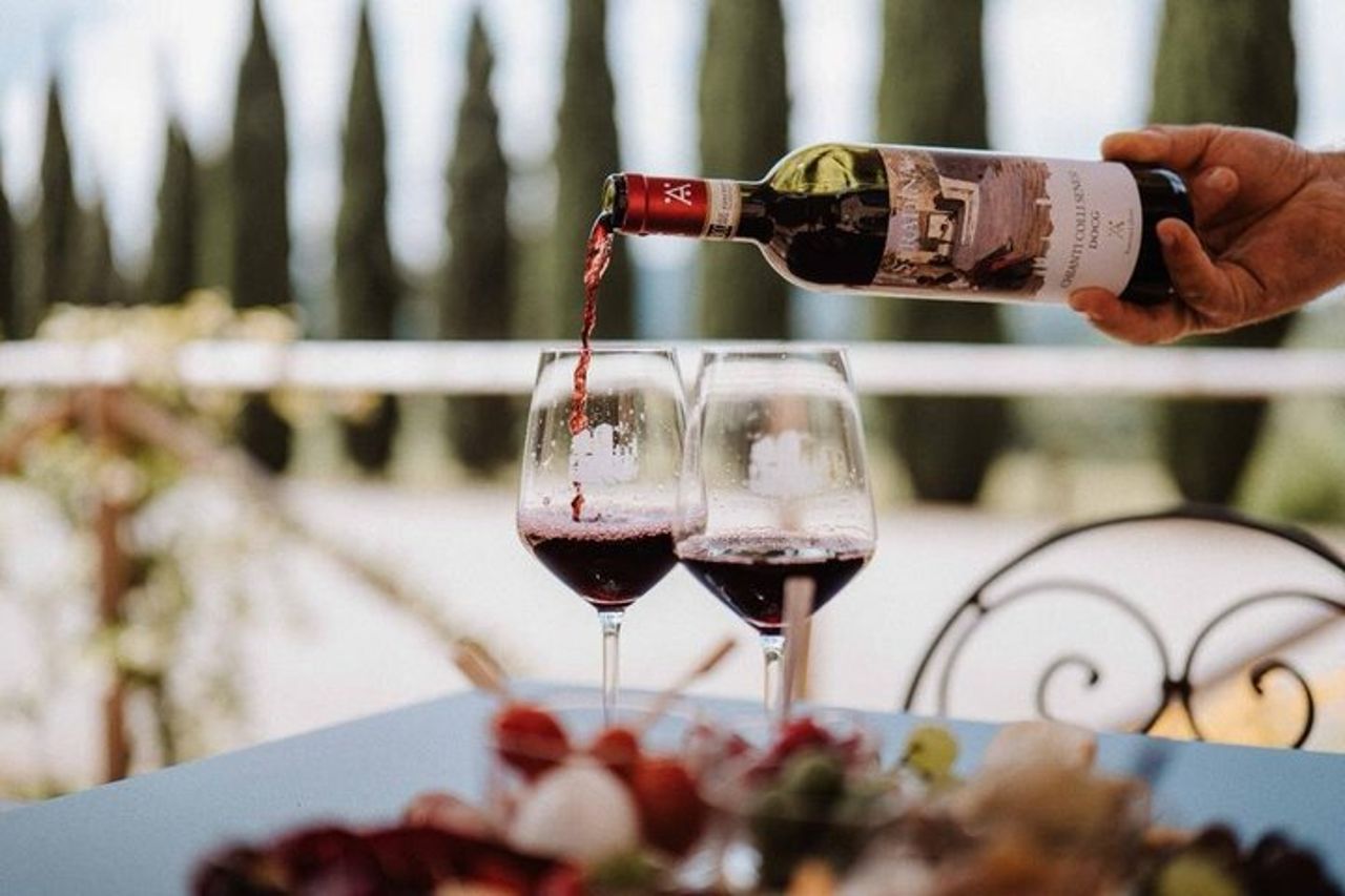 San Gimignano degustazione vini Essenza Toscana — 6