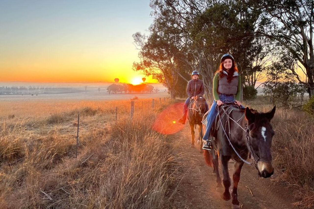 Passeggiata a cavallo all'alba a Hunter Valley — 4