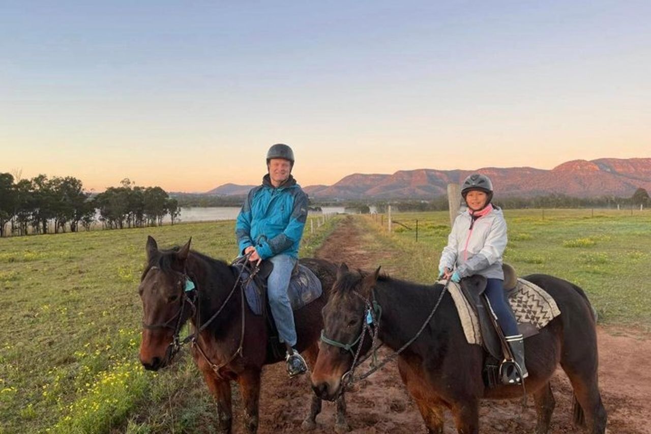 Passeggiata a cavallo all'alba a Hunter Valley — 6