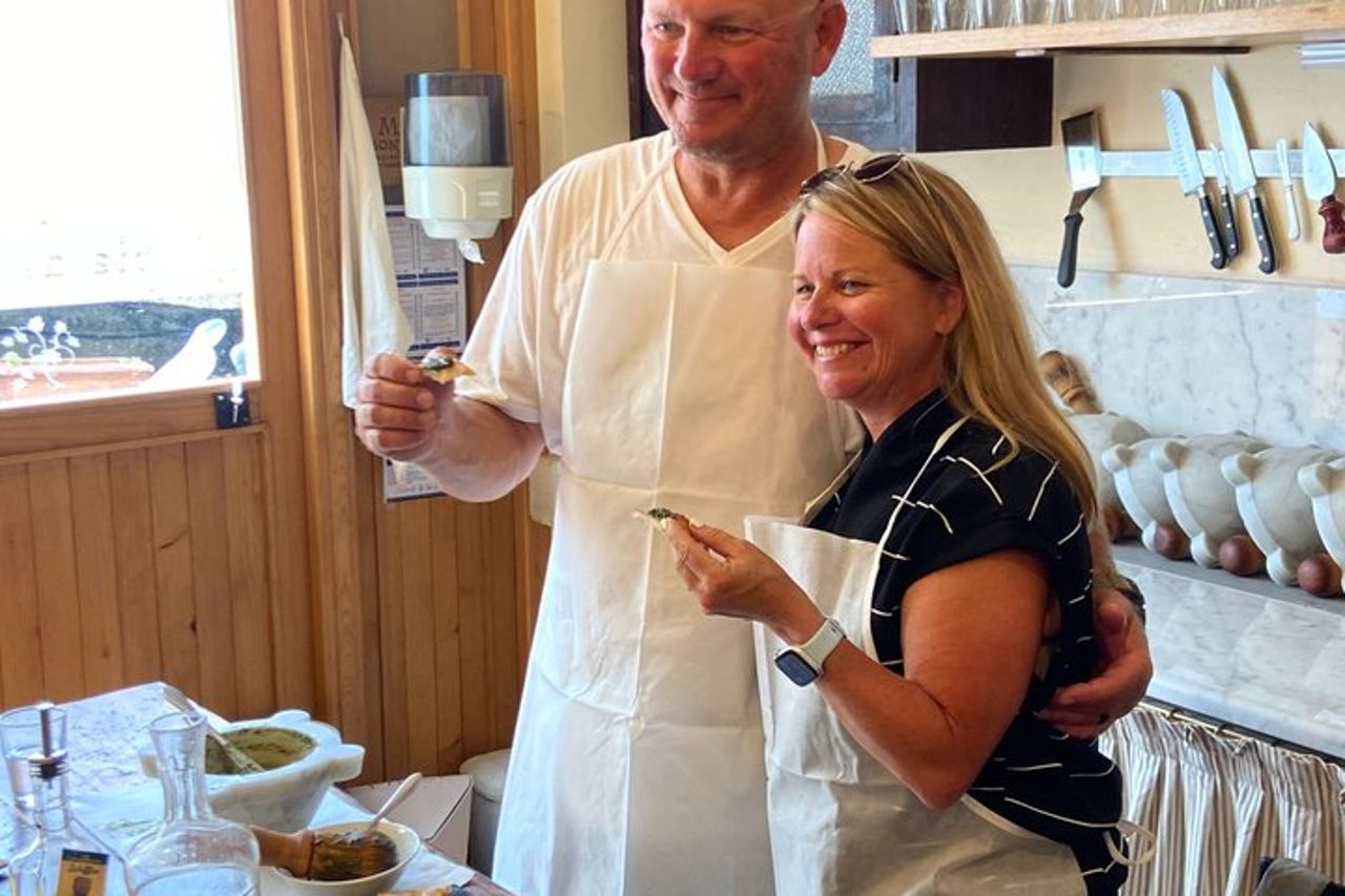 Manarola Private Pesto Experience Focaccia e degustazione di vini — 6