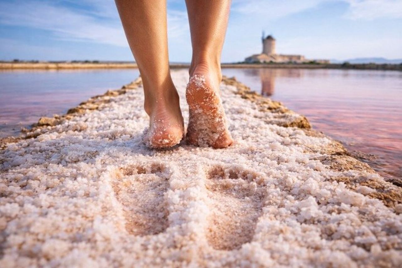Esperienza Sensoriale nelle Saline di Trapani con Mamma Caura — 2