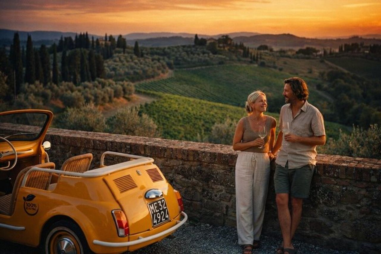 Chianti Day Fuga da Firenze in Fiat 500 d'epoca — 3
