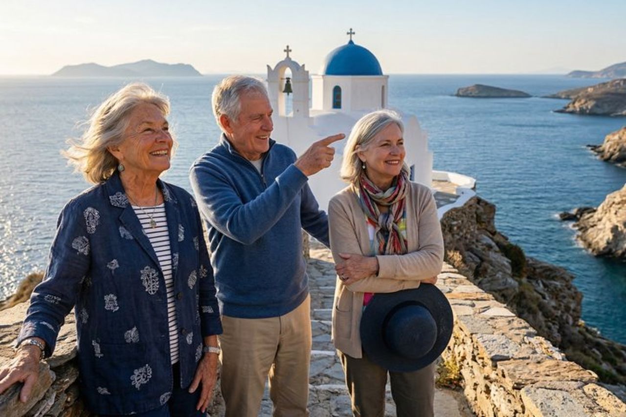 Tour culturale privato a piedi a Sifnos Kastro — 3