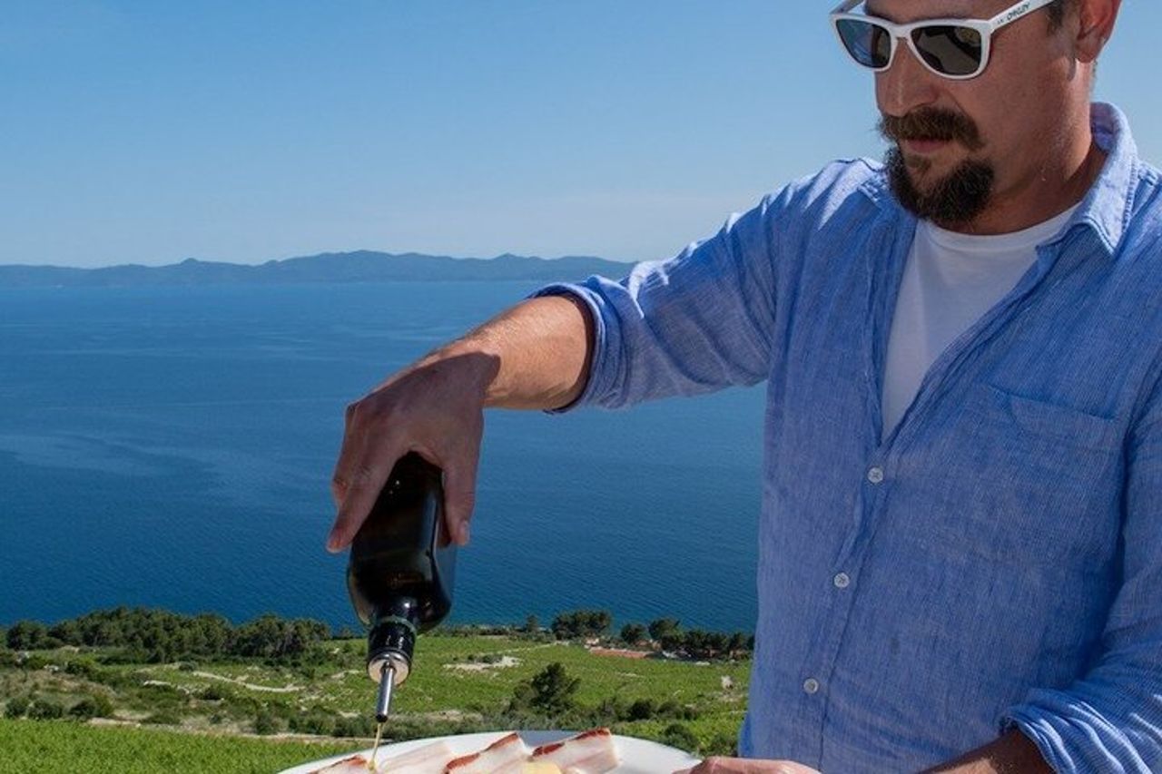 Dubrovnik Vino biologico e pranzo Cena Esperienza — 5