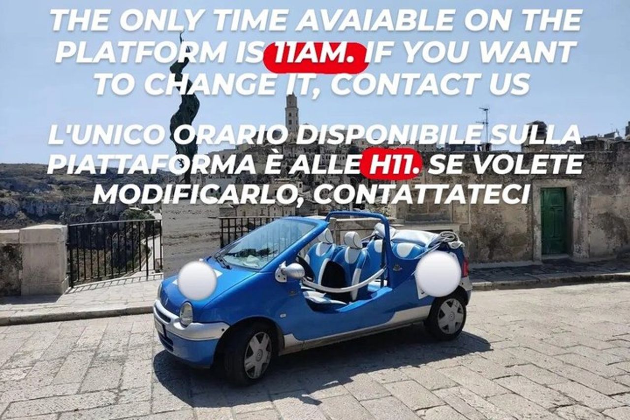 Sassi in Tour con Twingo Cabriolet