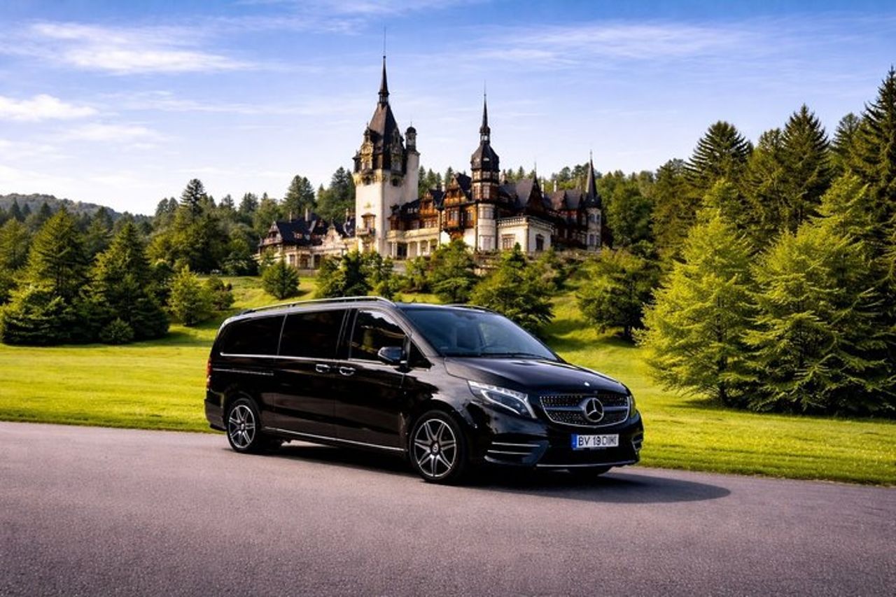 3 Castelli Brasov |Mercedes & Hotel Pickup| Peles Bran Cantacuzino