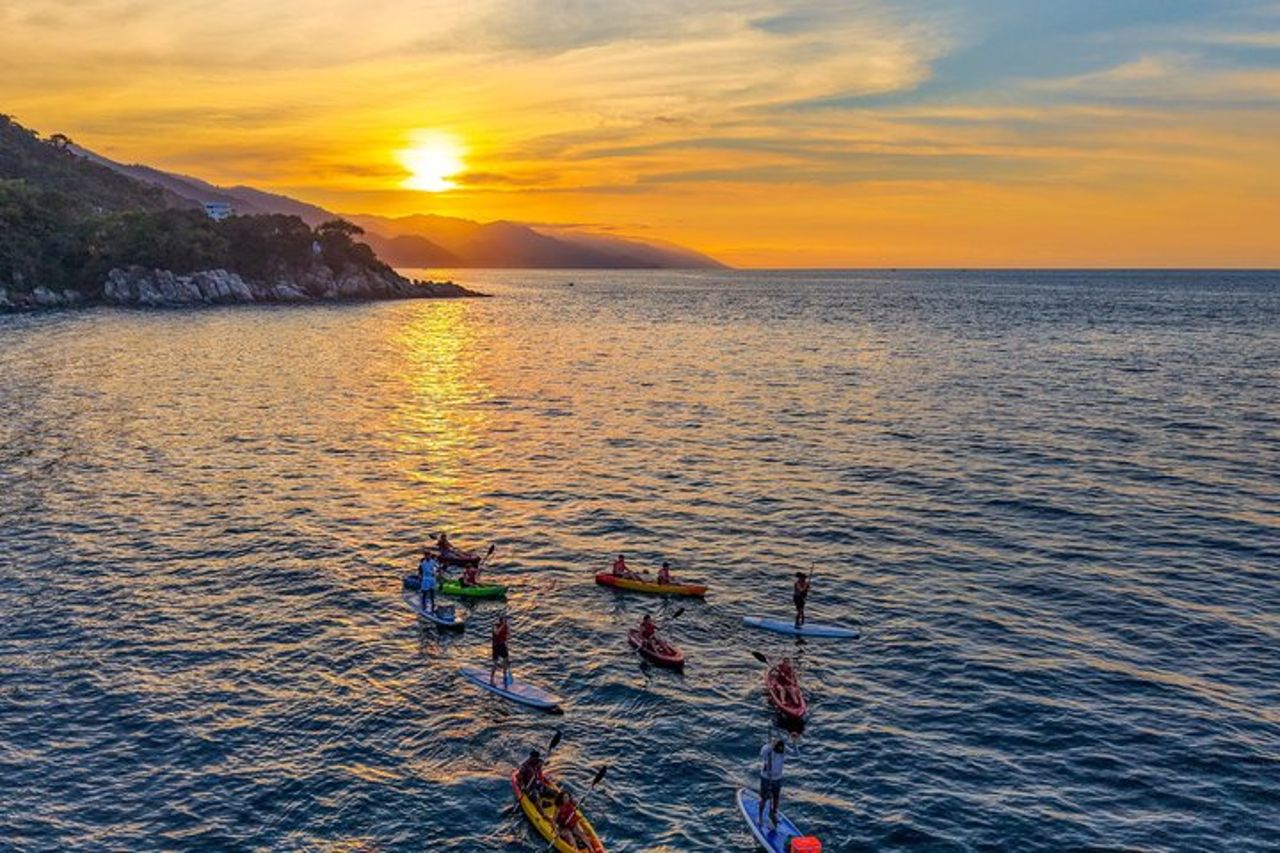 Bioluminiscenza in kayak o SUP a Los Arcos Puerto Vallarta — 7