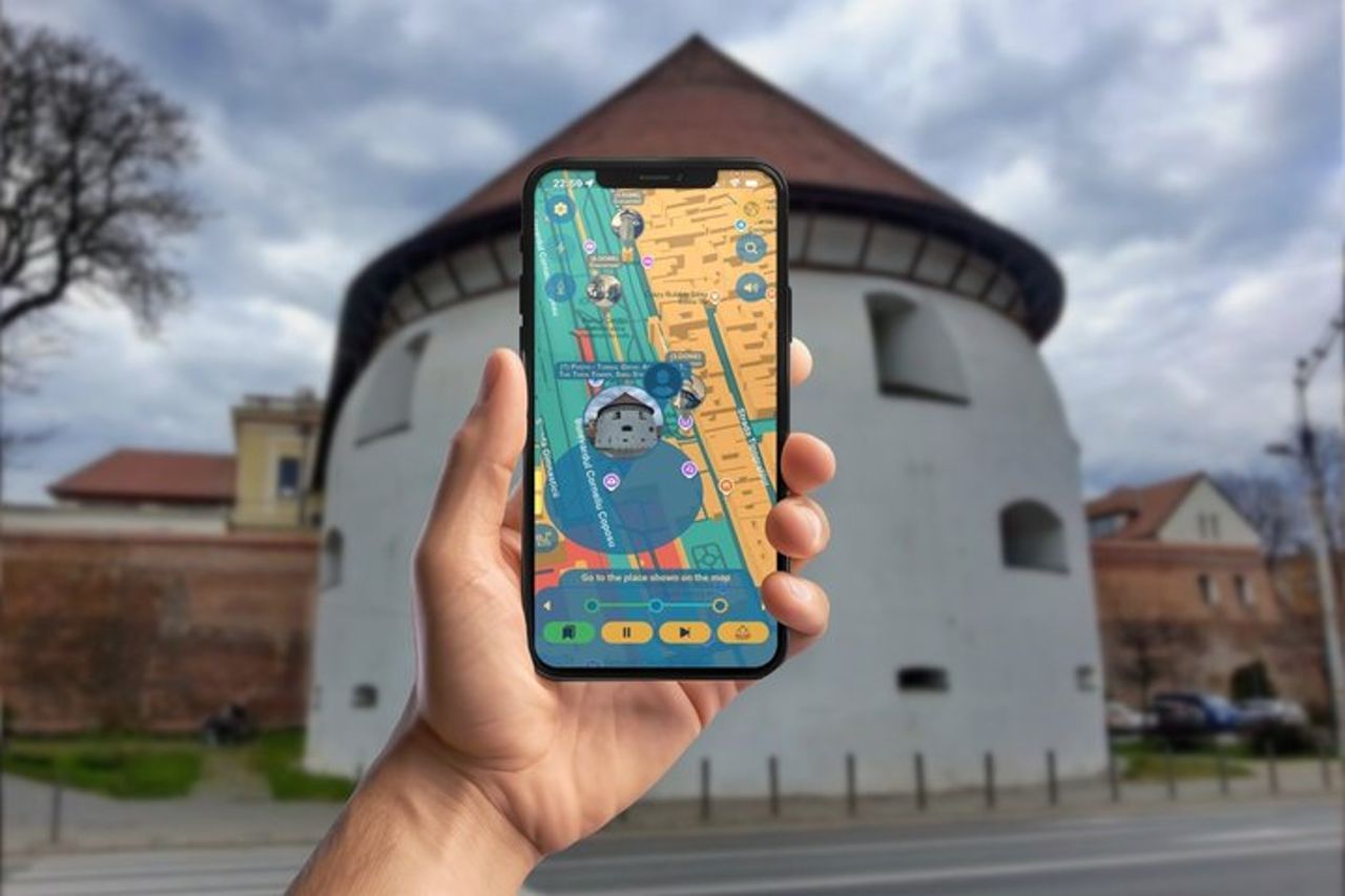 Sibiu sotto gli Asburgo GPS App Walking Tour Gioco mobile — 3