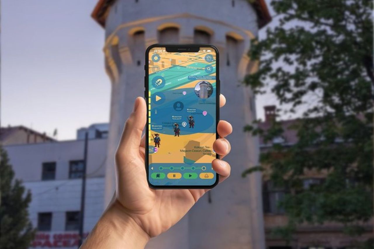 Sibiu sotto gli Asburgo GPS App Walking Tour Gioco mobile — 5