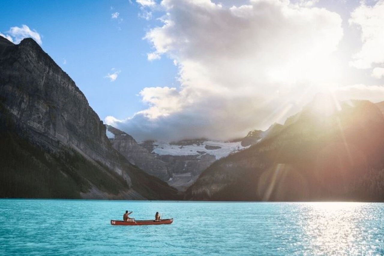 Lake Louise, Moraine Lake, Johnston Canyon @ Banff, Canmore, California — 3