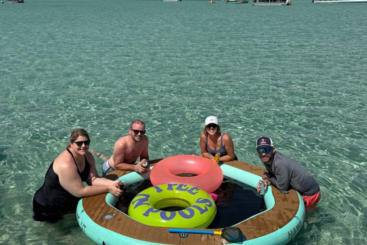 Escursione a nuoto di 4 ore Crab Island a Destin!! Adatto alle famiglie — 8