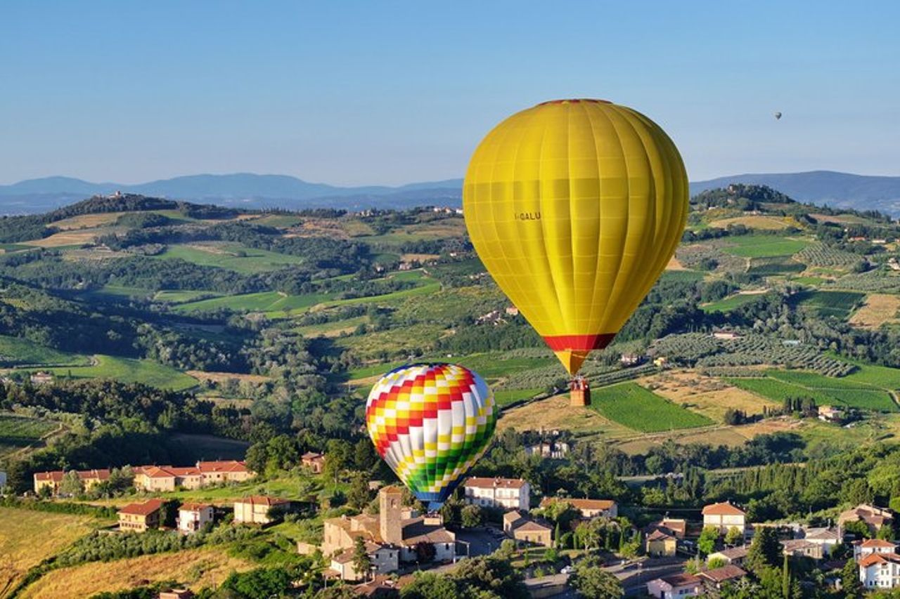 Volo in mongolfiera sulla Toscana da Siena — 9