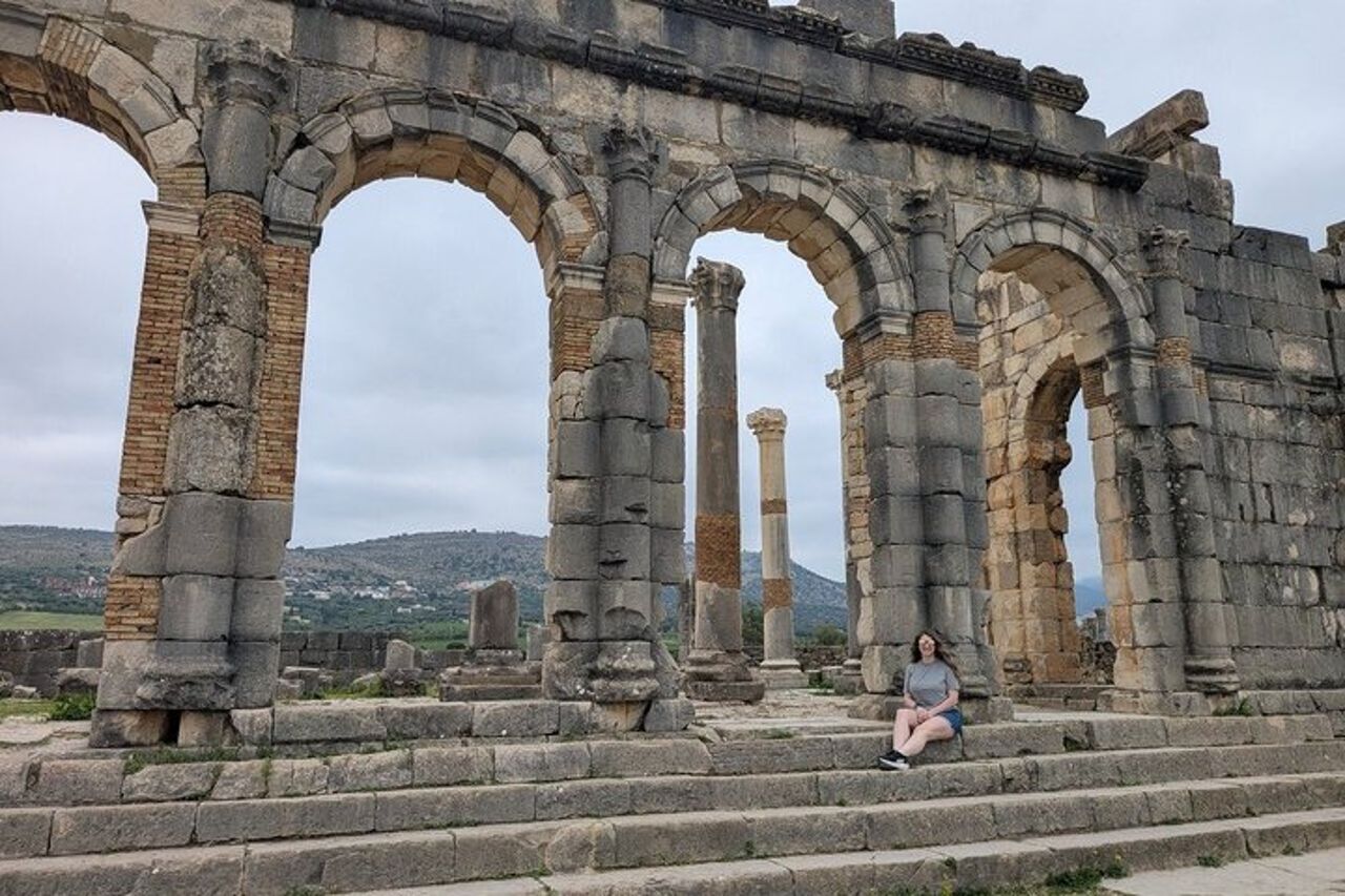 Tour di Meknes, Volubilis e Moulay Idriss Zerhoun per piccoli gruppi di un'intera giornata da Fez